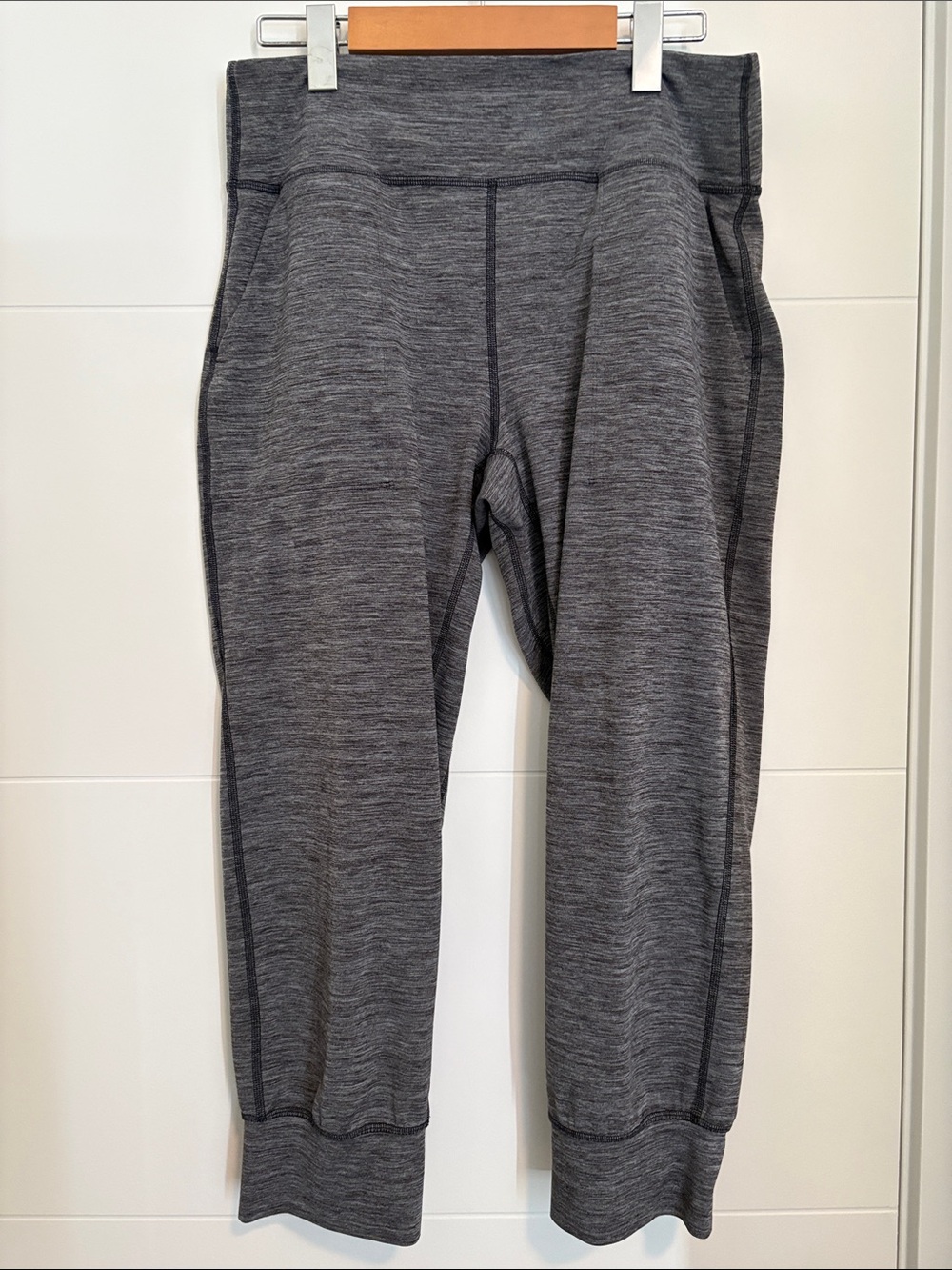 Lululemon joggers dark grey double seam down the inseam cozy:)